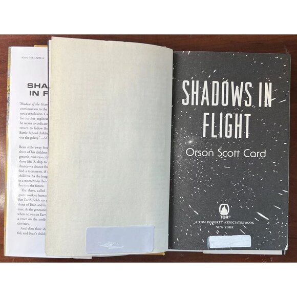 Shadows in Flight (The Shadow Series) by Orson Scott Card 1st Edition Hardcover - Picture 4 of 6